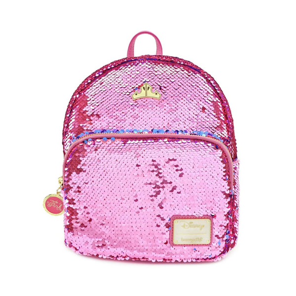 LOUNGEFLY x Disney Sleeping Beauty Princess Satchel Bag - Pink