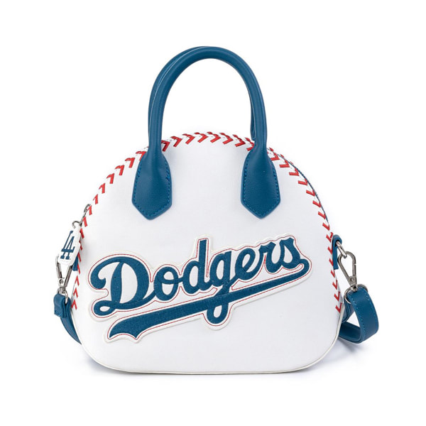 MLB Los Angeles Dodgers Stitch Baseball Crossbody Purse