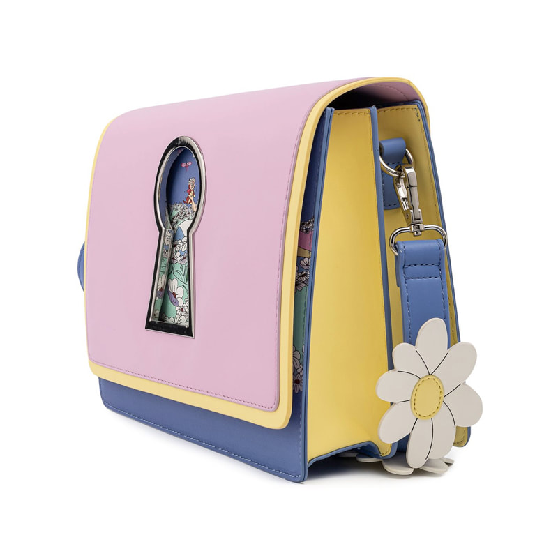 Love Lock & Key Alice in Wonderland Pink Christmas UK Bag 