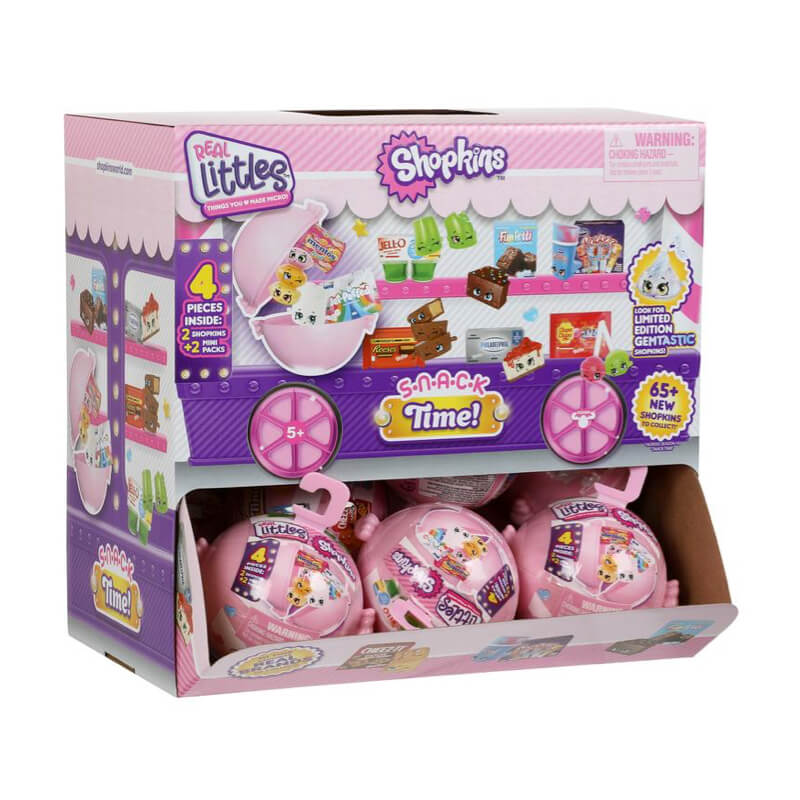 Shopkins Real Littles Mini Bag Collection Series 4 - Choose one or all 6